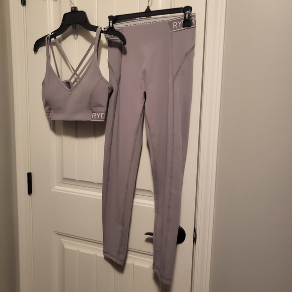 Ryderwear, M pant L bra, grey - Picture 2 of 13